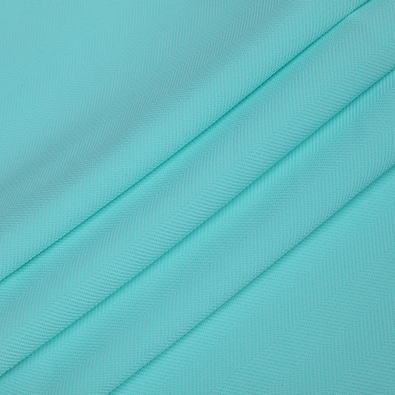 Apj1017 Warp strikket Jacquard Easy Real Gold Polo Shirt Elastisk stof