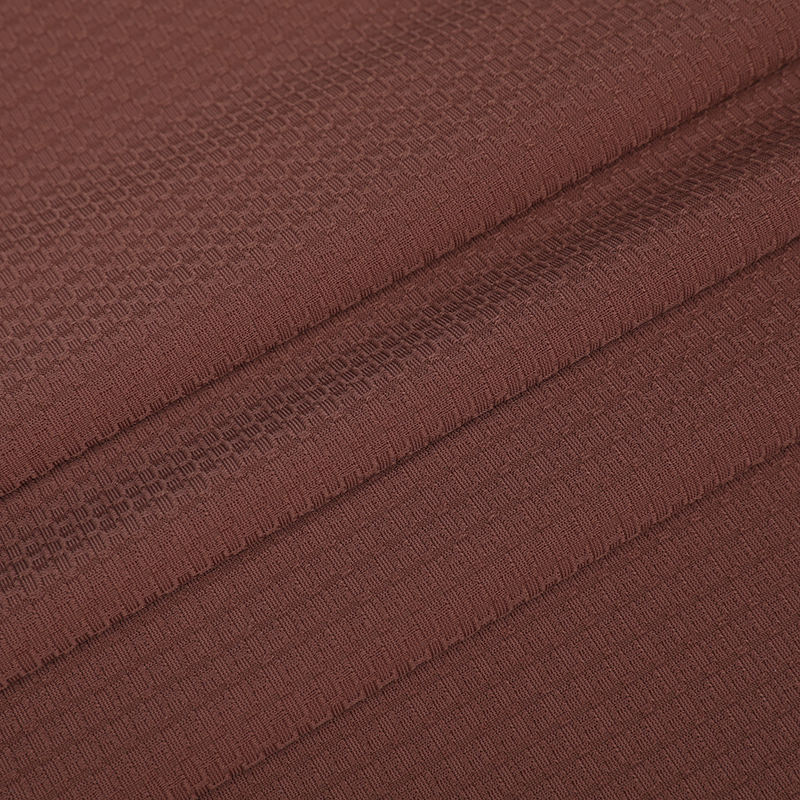 APJ1085 WARP Strikede brokade Aminoathenisk Jacquard Sports Polo Shirt Stof