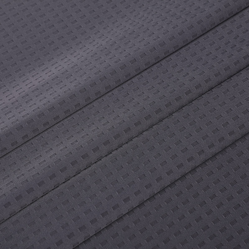 APJ1089 Brocade Brocade Ammoniak Gitter Jacquard T-Shirt Stof