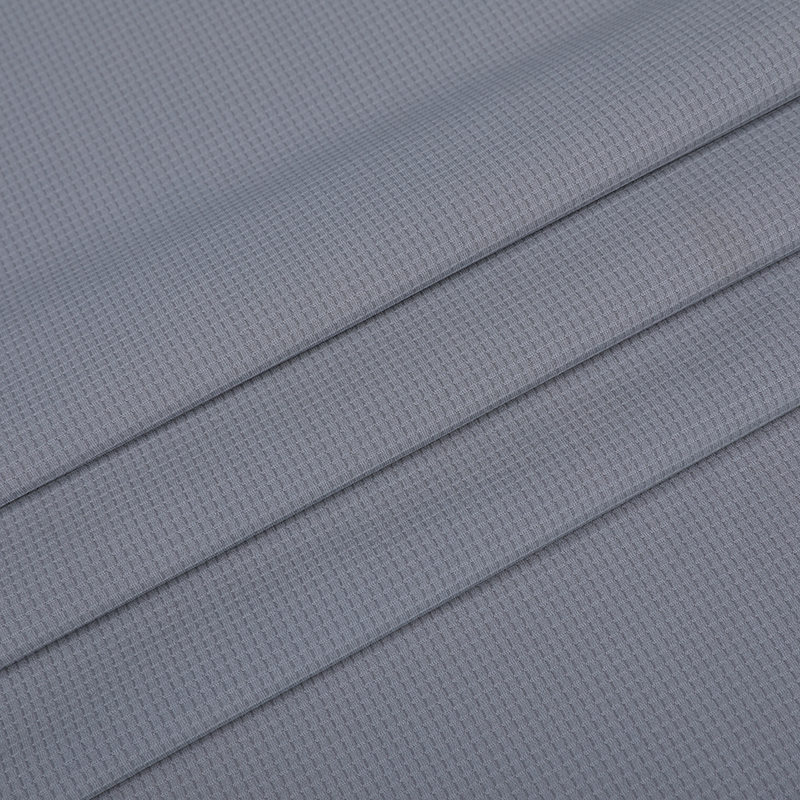 APS1106 WARP Strikede polyester ammoniak lille check jacquard afslappet tøjstof