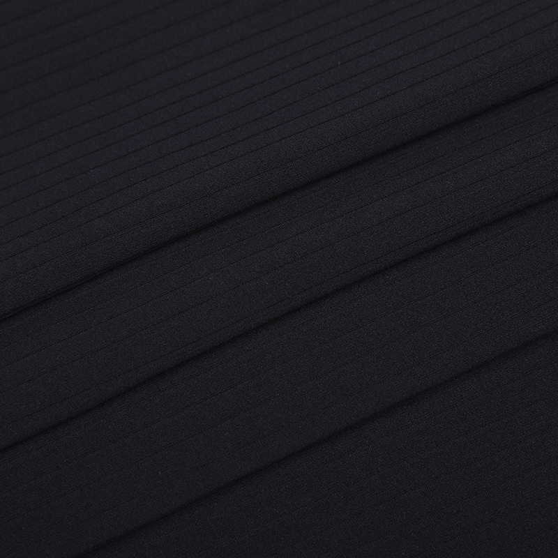 Apj1111 Warp strikket polyester ammoniak stribe jacquard bukser stof